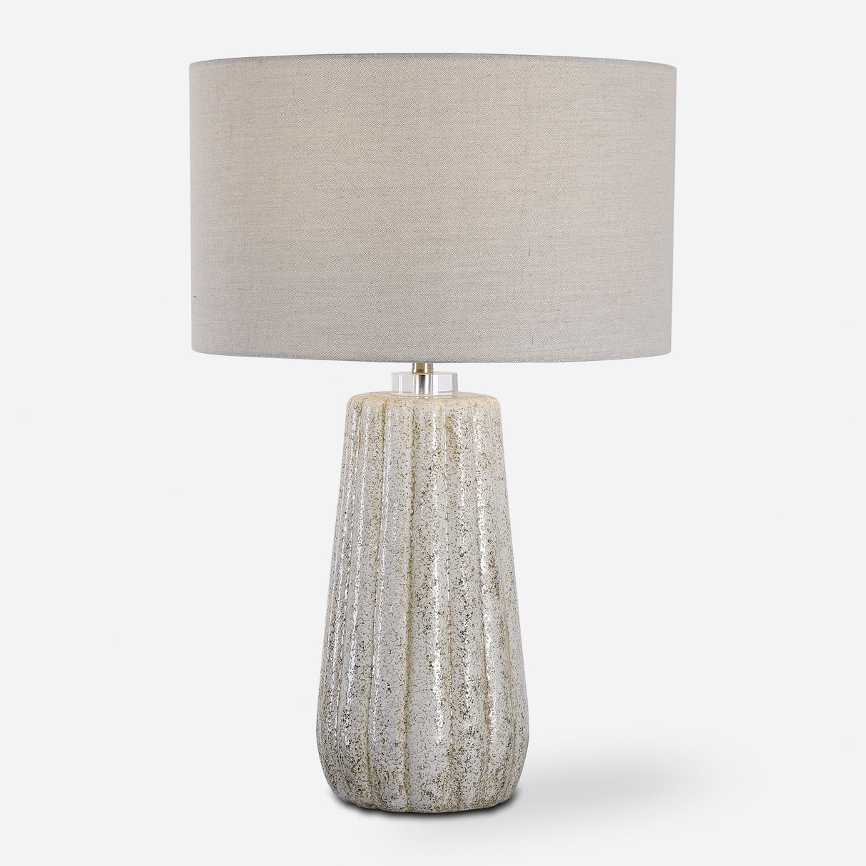 Uttermost Pikes Stone-Ivory Table Lamp