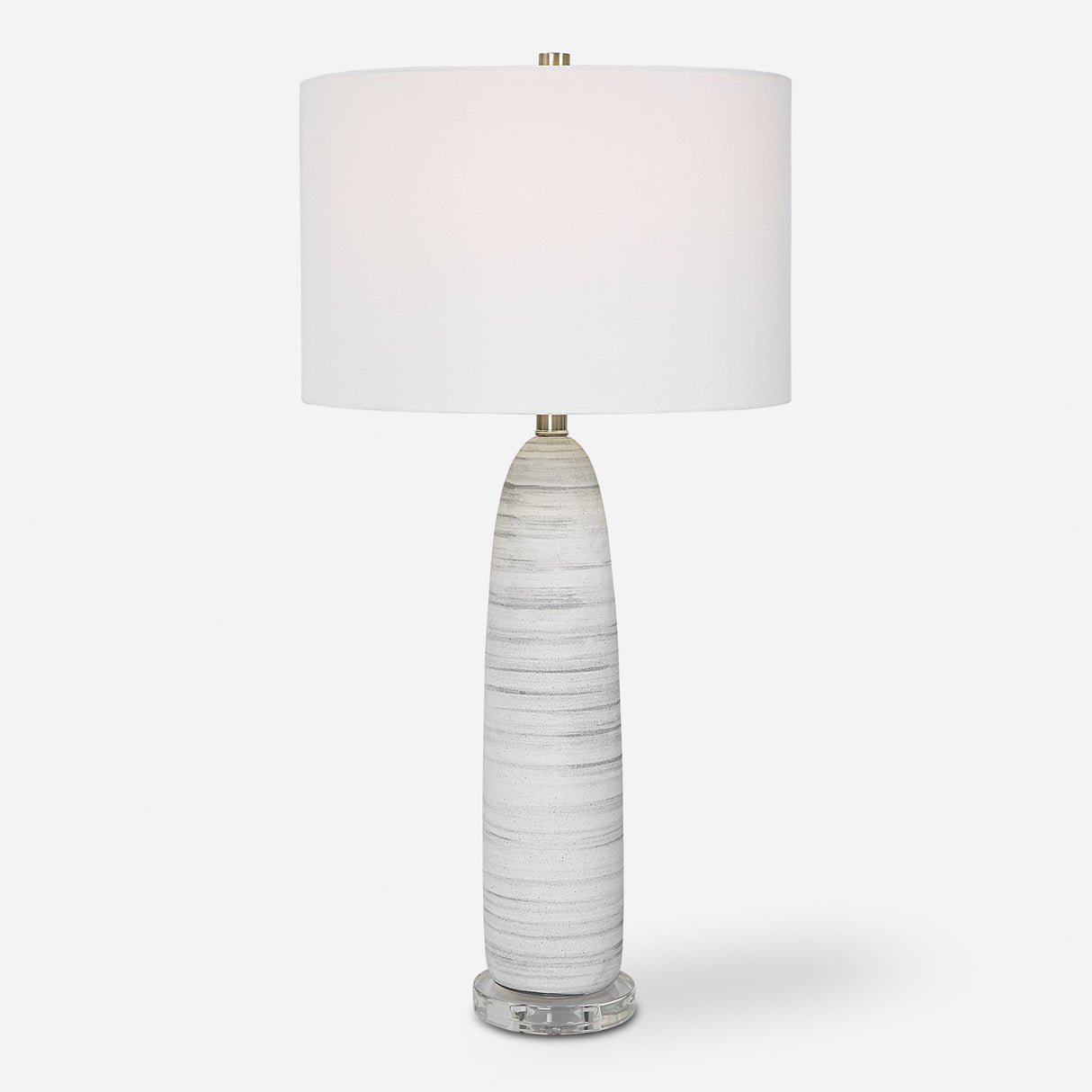 Levadia Matte White Table Lamp