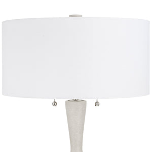 Sharma Ivory Stone Table Lamp