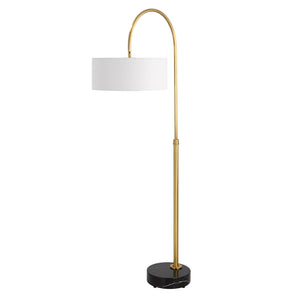 Huxford Brass Arch Floor Lamp