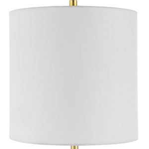 Turret Gold Buffet Lamp