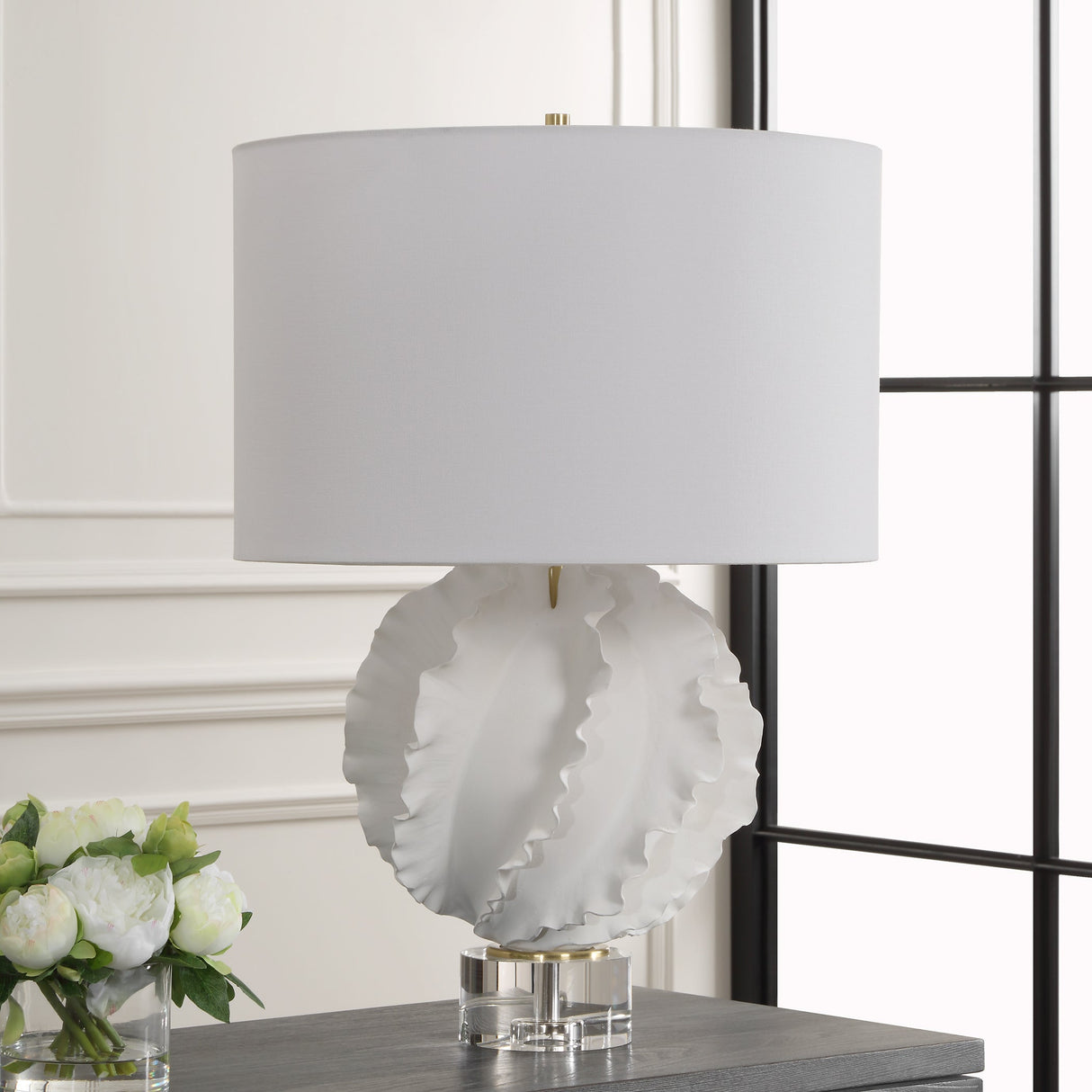 Saylor White Table Lamp