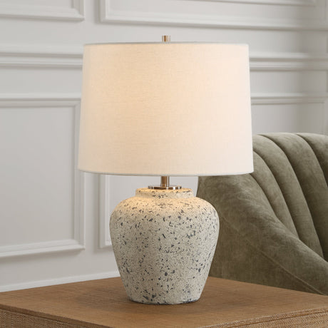 Rupture Aged Ivory Table Lamp