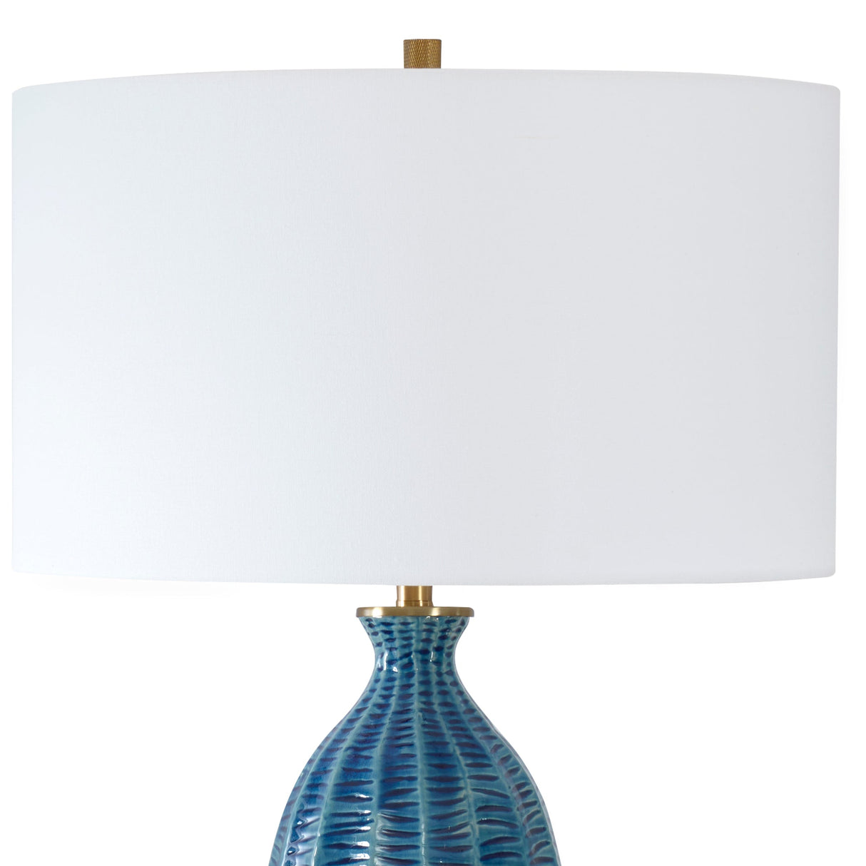 Bixby Blue Table Lamp