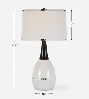 Fralin White Table Lamp