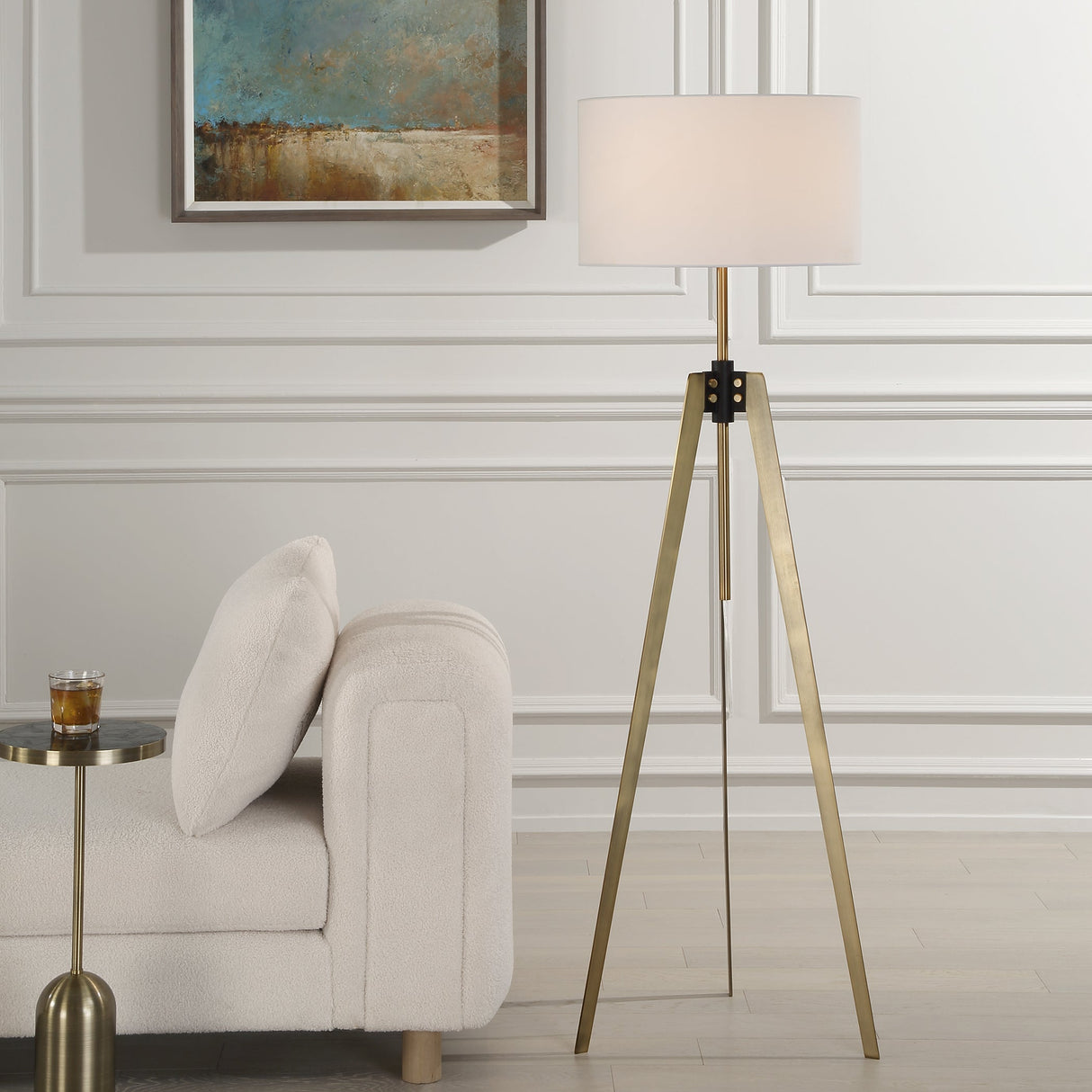 Anchorage Tri-pod Floor Lamp