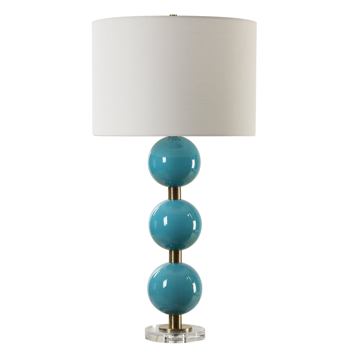 Palawan Blue Glaze Table Lamp