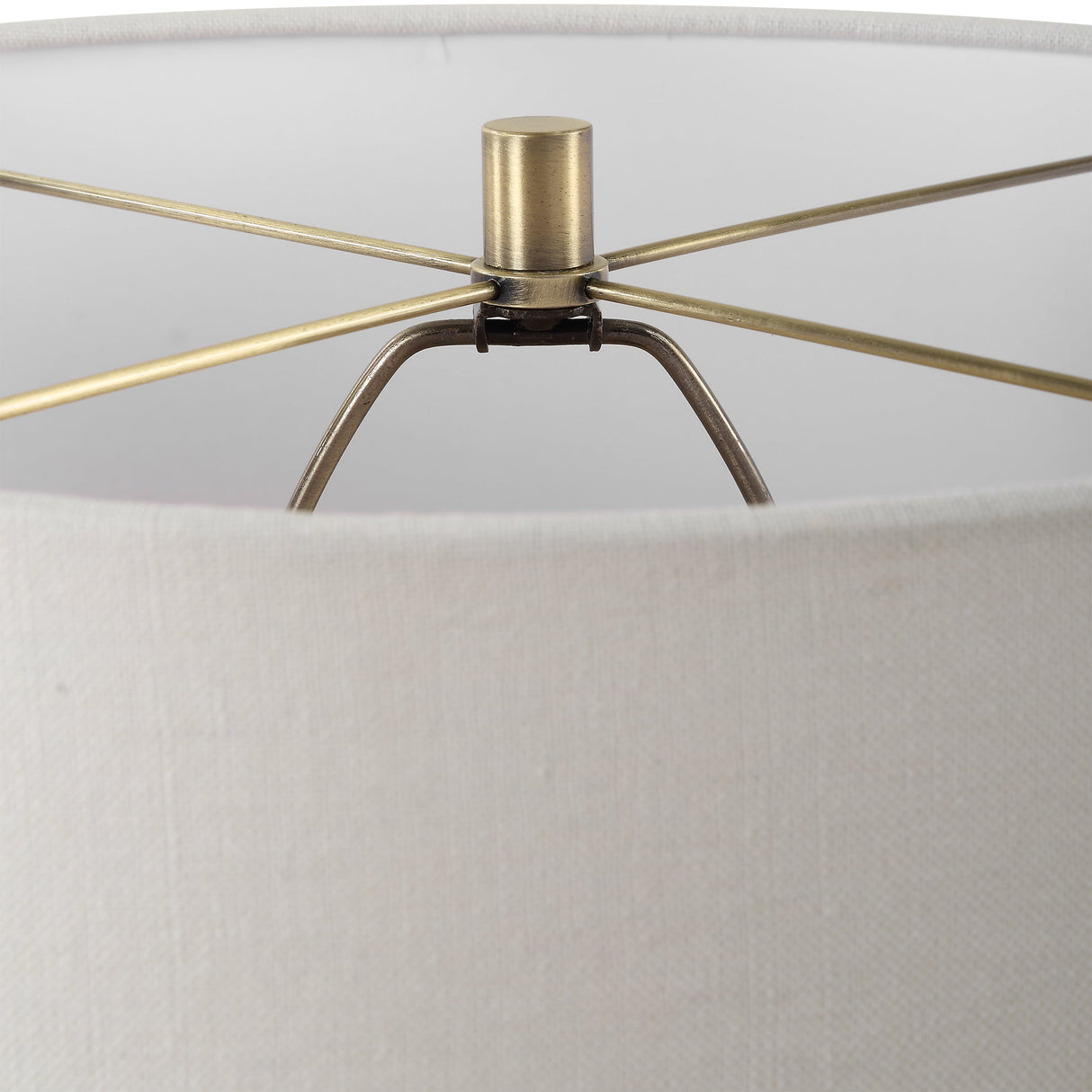 Strata Tan Glaze Table Lamp