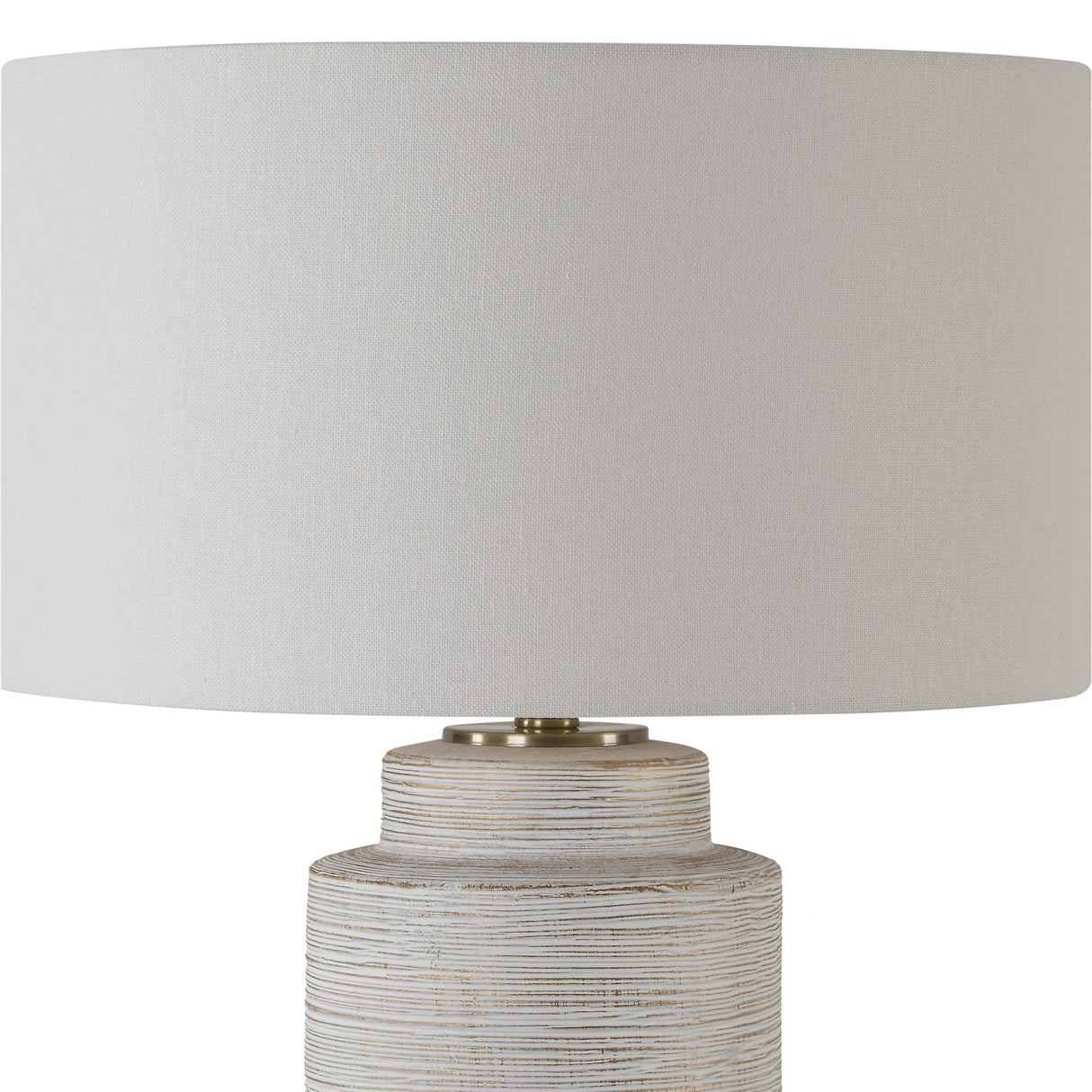 Crimp Ribbed Table Lamp