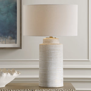 Crimp Ribbed Table Lamp