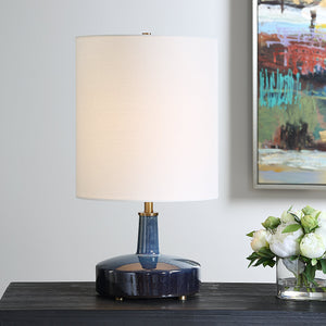 Abyss Blue Table Lamp