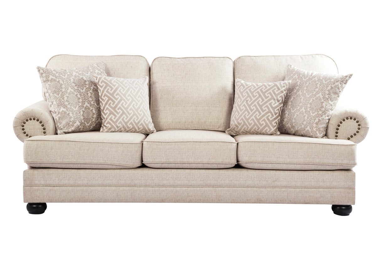 St. Lucie Beige Sofa (229cm)