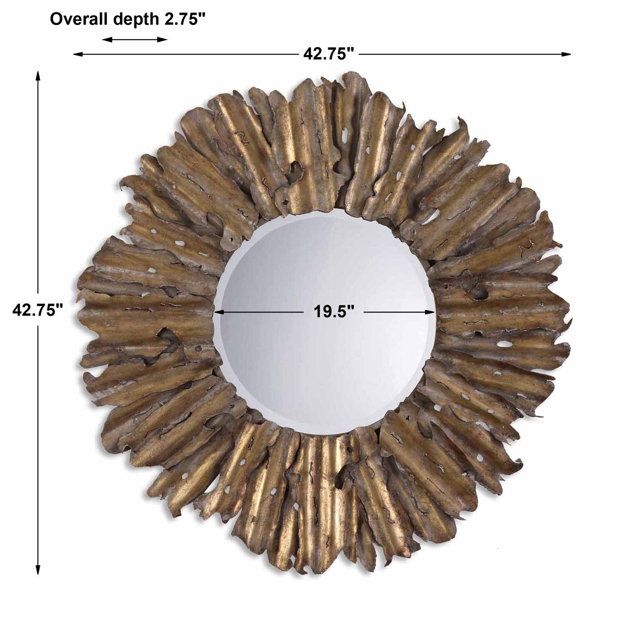 Hemani Round Mirror