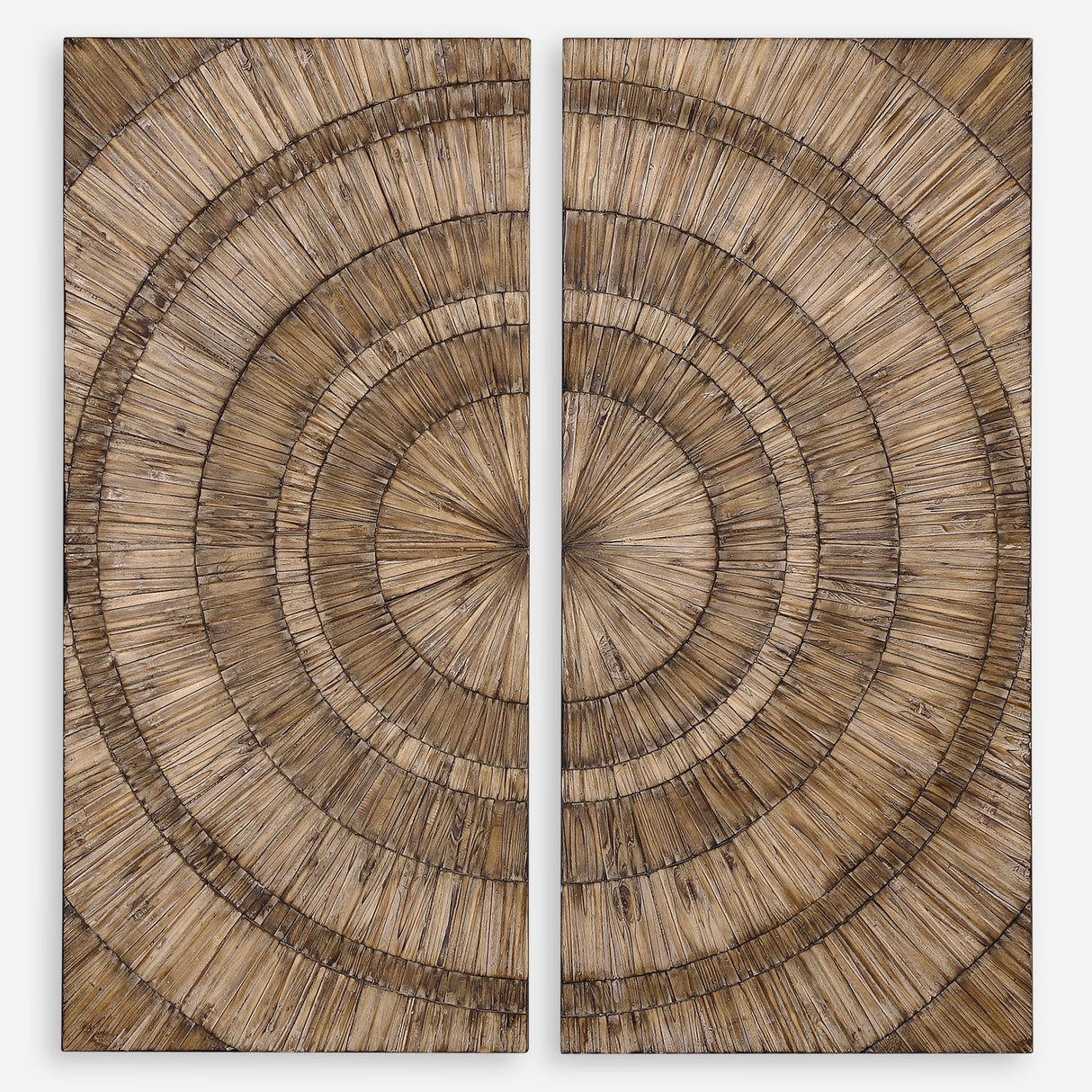 Lanciano Wood Wall Panels, S/2