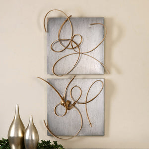 Harmony Metal Wall Decor, S/2