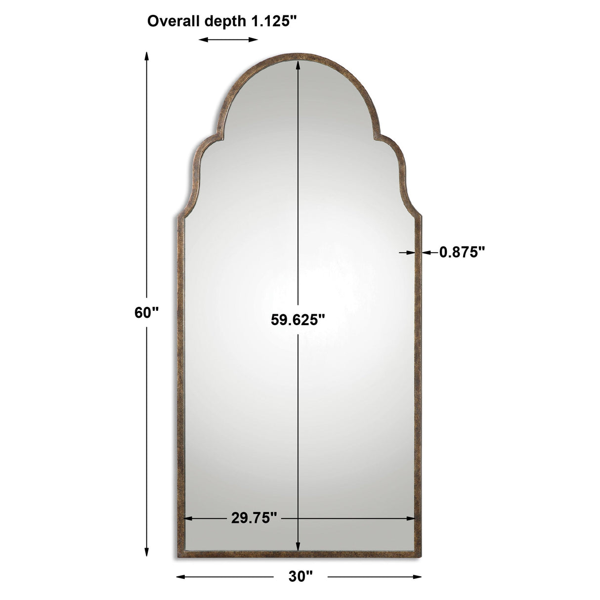 Brayden Tall Arch Mirror