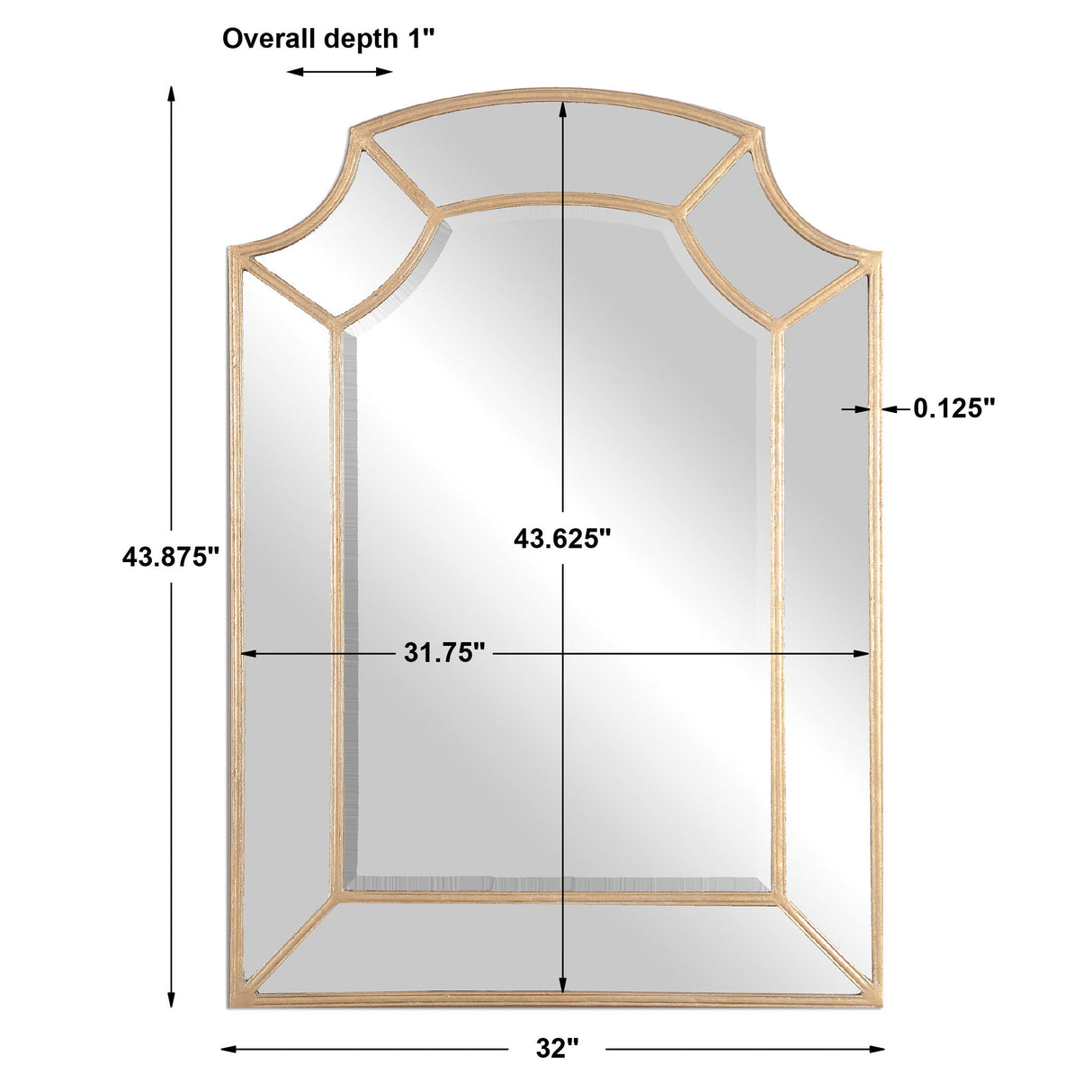 Francoli Arch Mirror