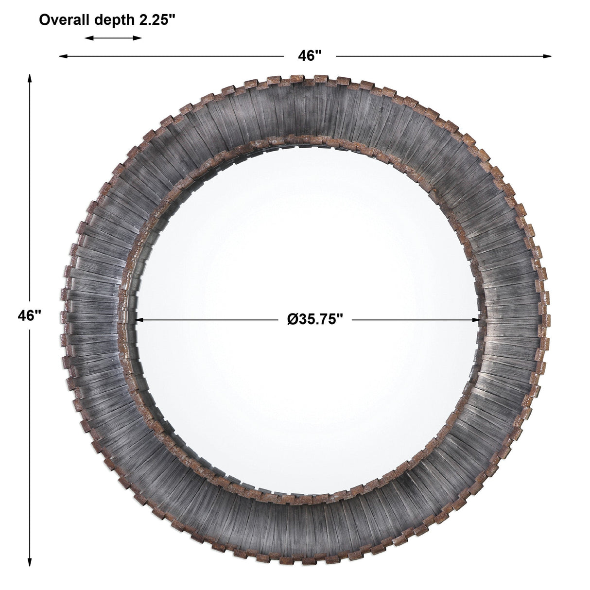 Tanaina Round Mirror