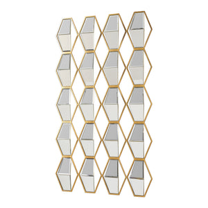 Jillian Mirrored Wall Decor