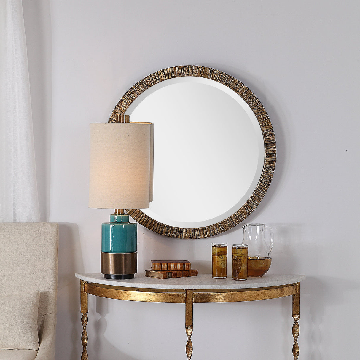 Wayde Round Mirror