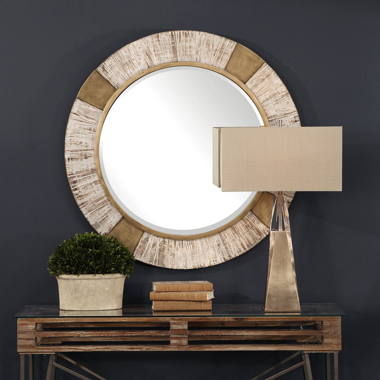 Reuben Round Mirror