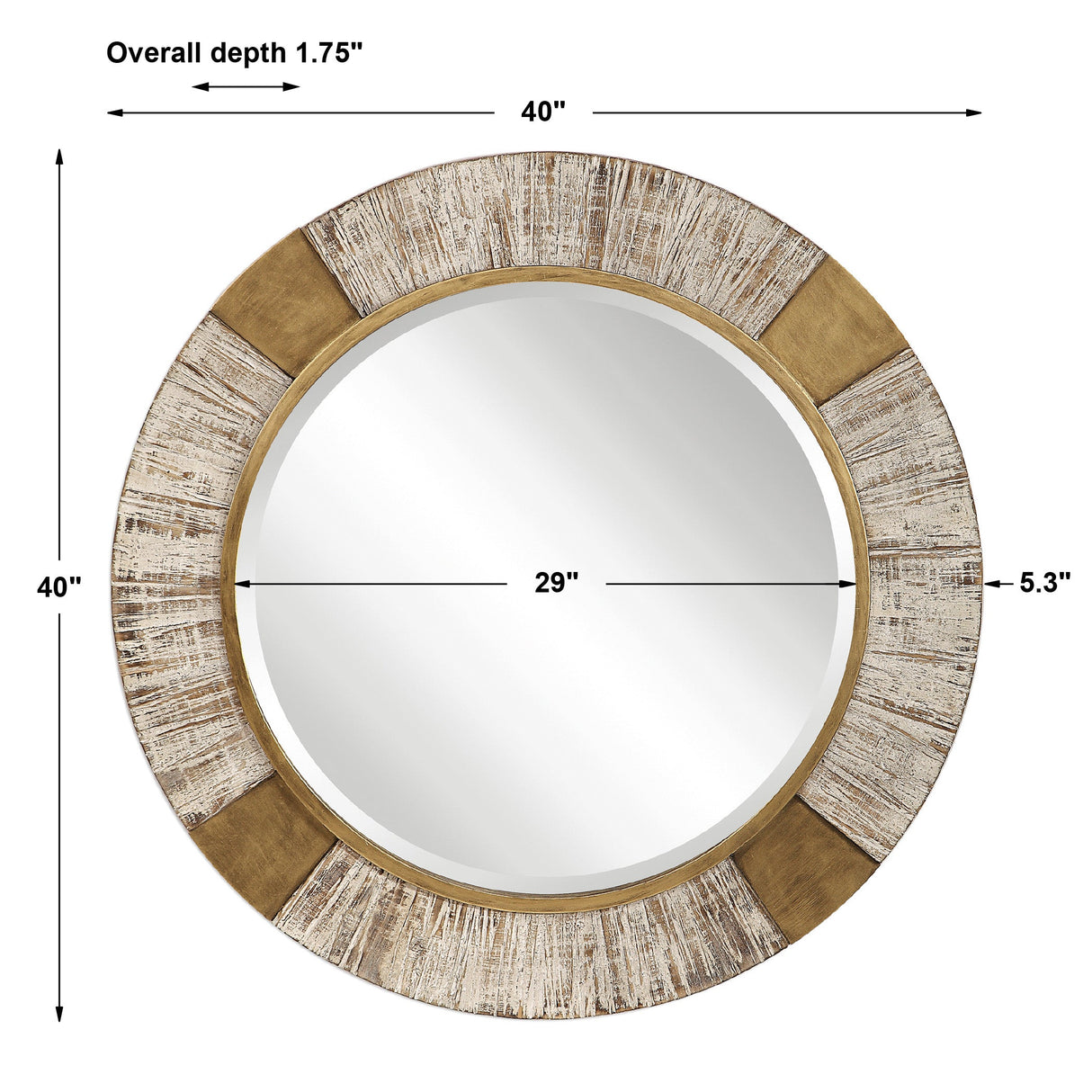 Reuben Round Mirror