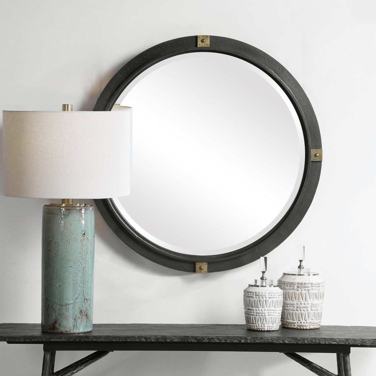 Tull Round Mirror