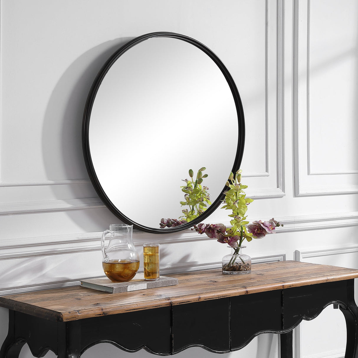 Belham Round Mirror