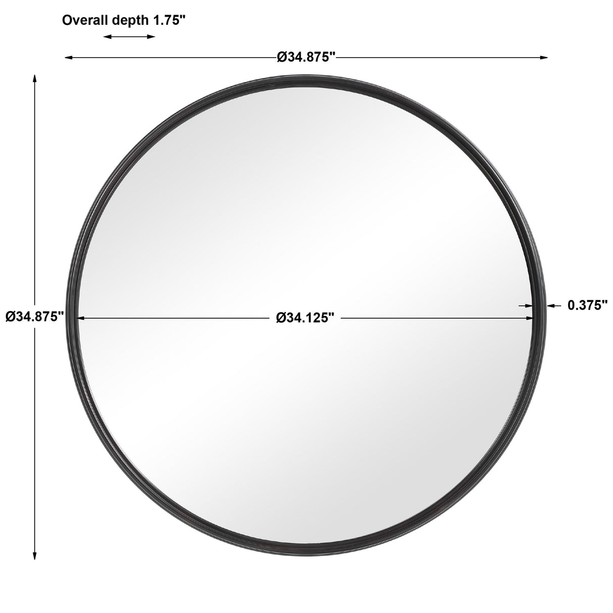 Belham Round Mirror