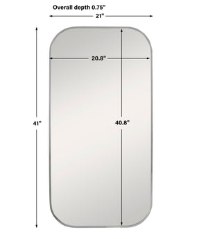 Taft Polished Nickel Mirror