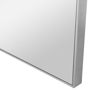 Alexo Silver Square Mirror