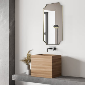 Lennox Brass Mirror