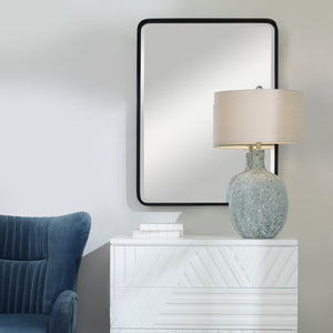 Crofton Black Large Mirror