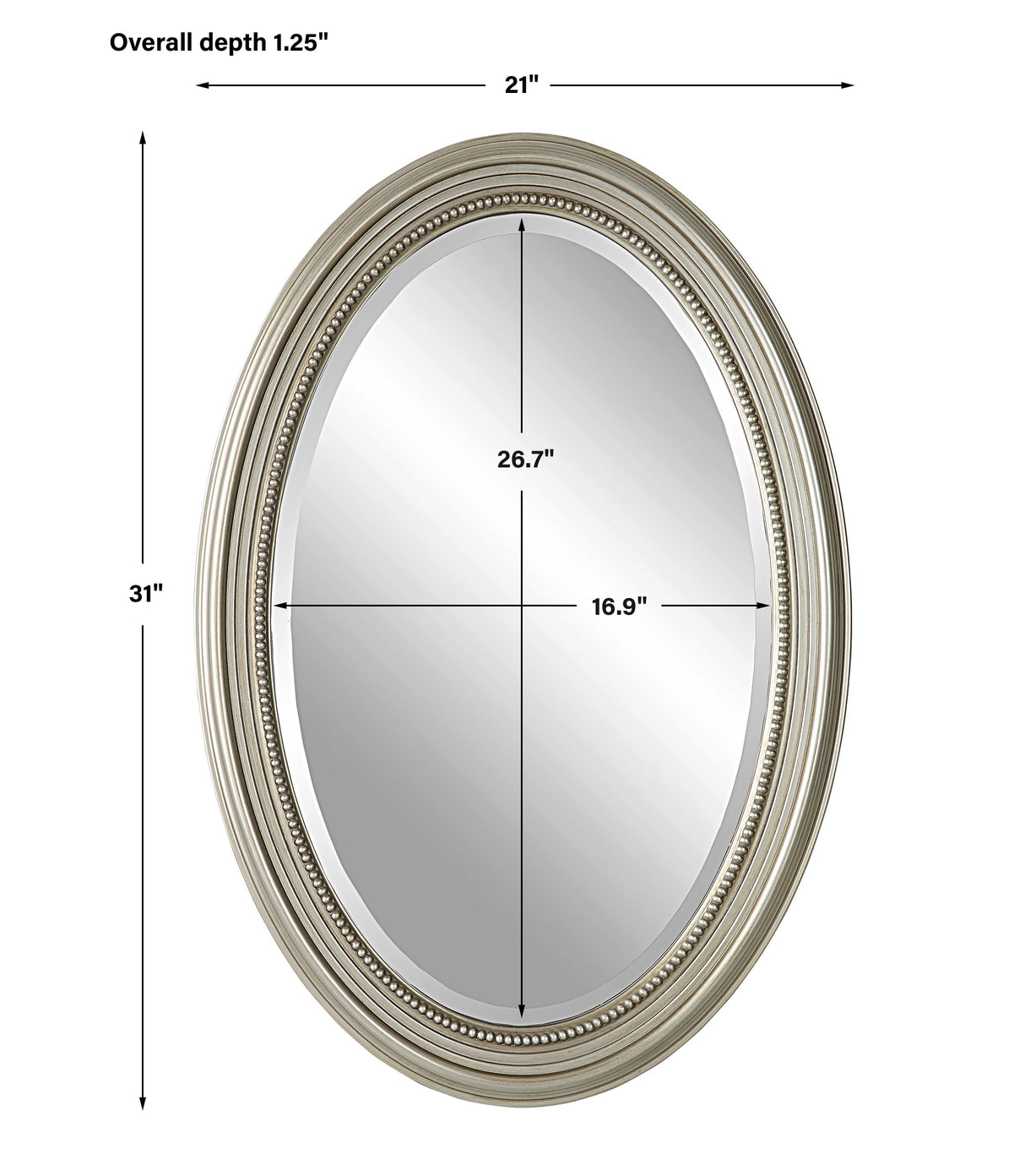 Ovel MIRROR ,78cm