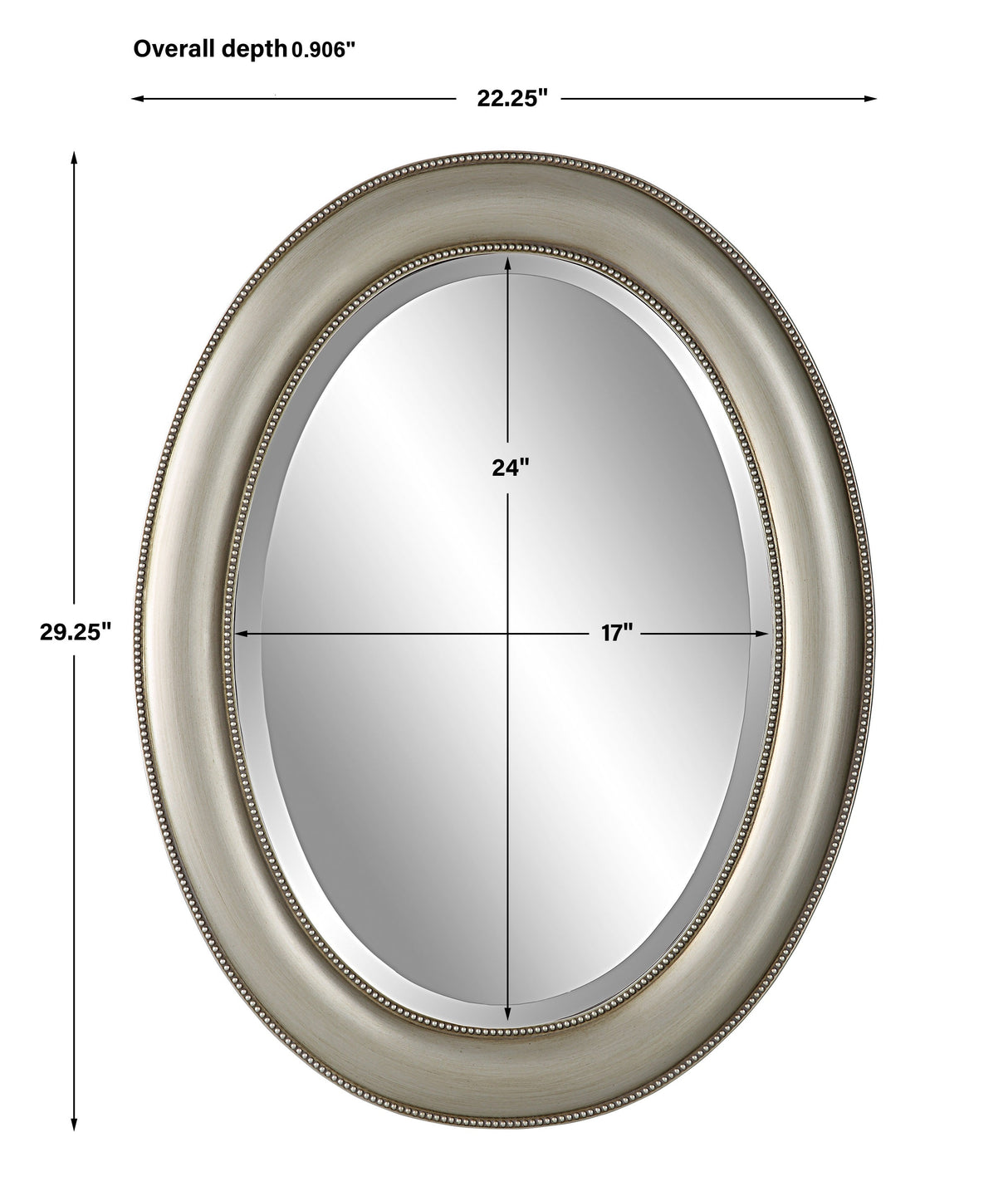 Ovel mirror ,73cm