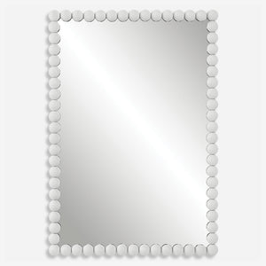 Uttermost Serna White Vanity Mirror