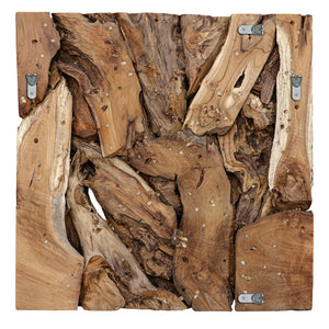 Rio Wood Wall Decor, Natural