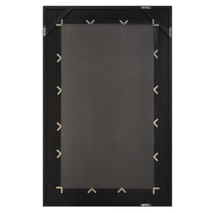 Uttermost Everest Satin Black Mirror