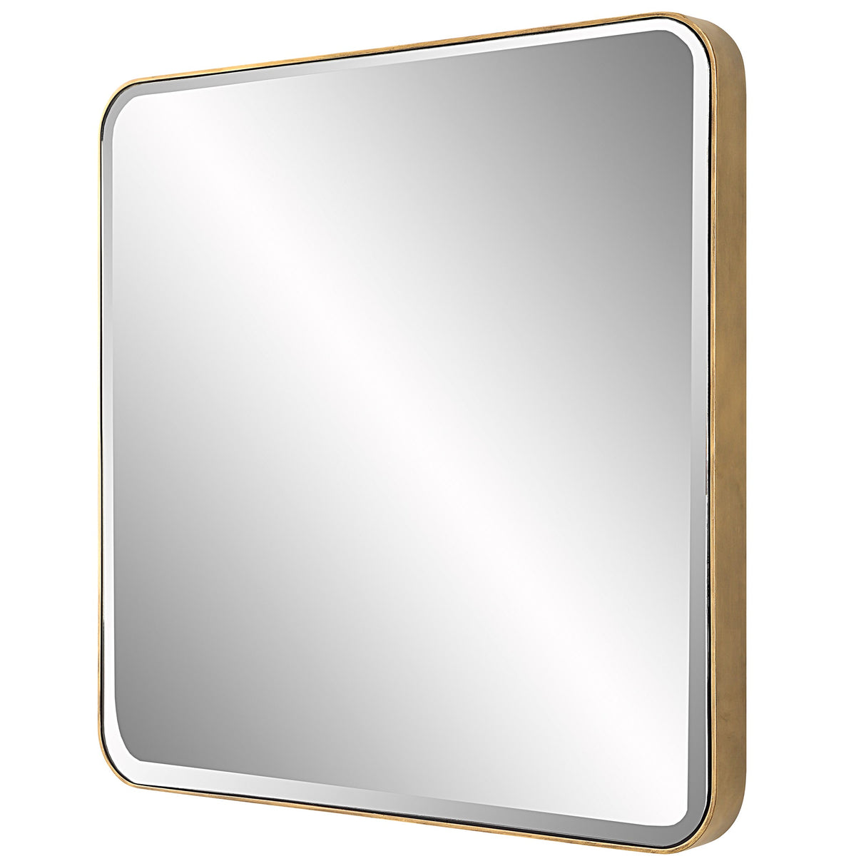 Uttermost Hampshire Square Gold Mirror