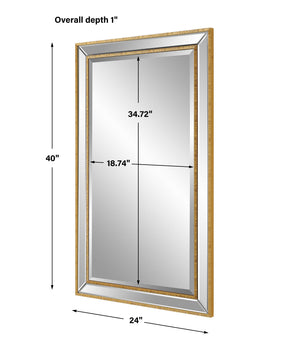 MIRROR,gold,101 cm