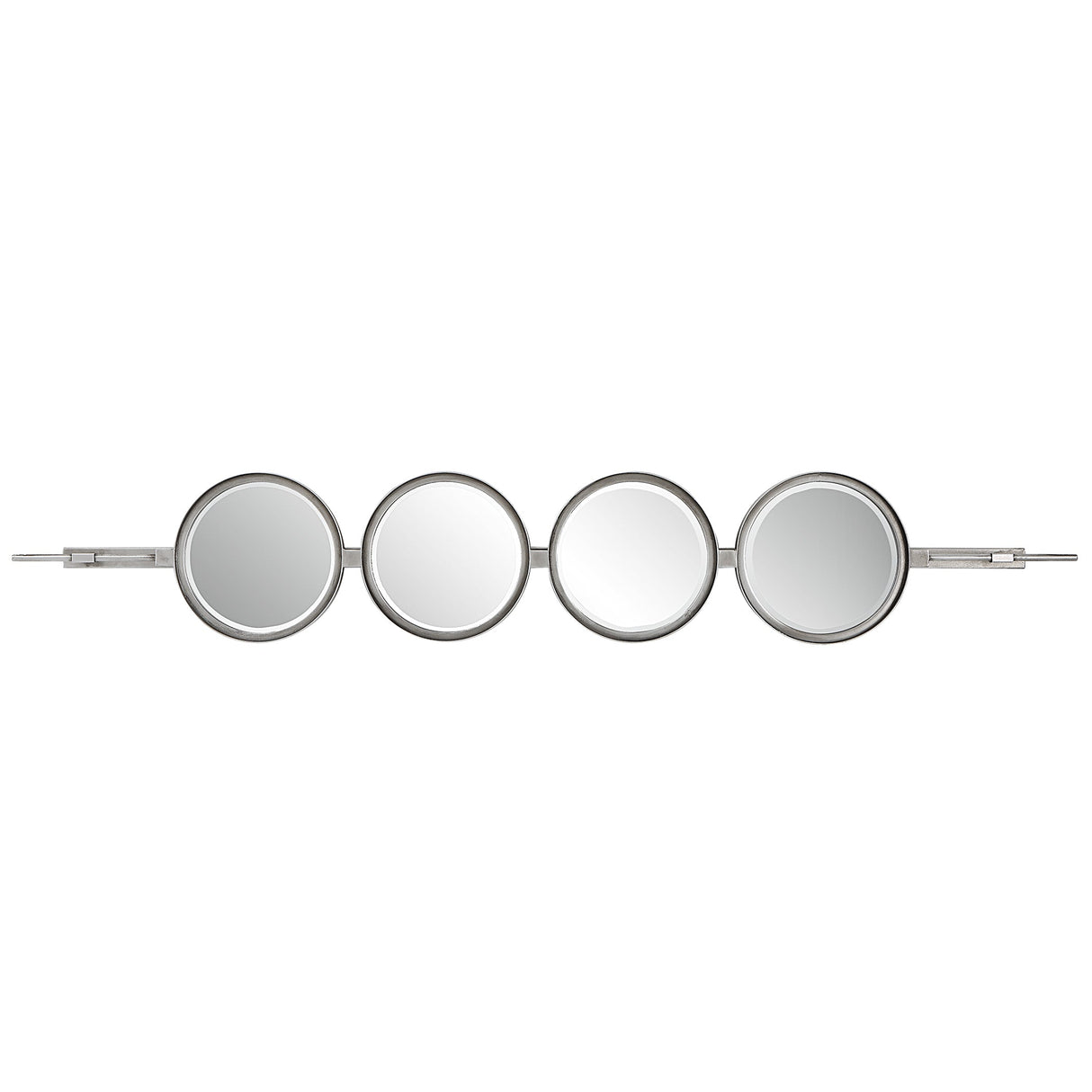 Button Mirror, Silver