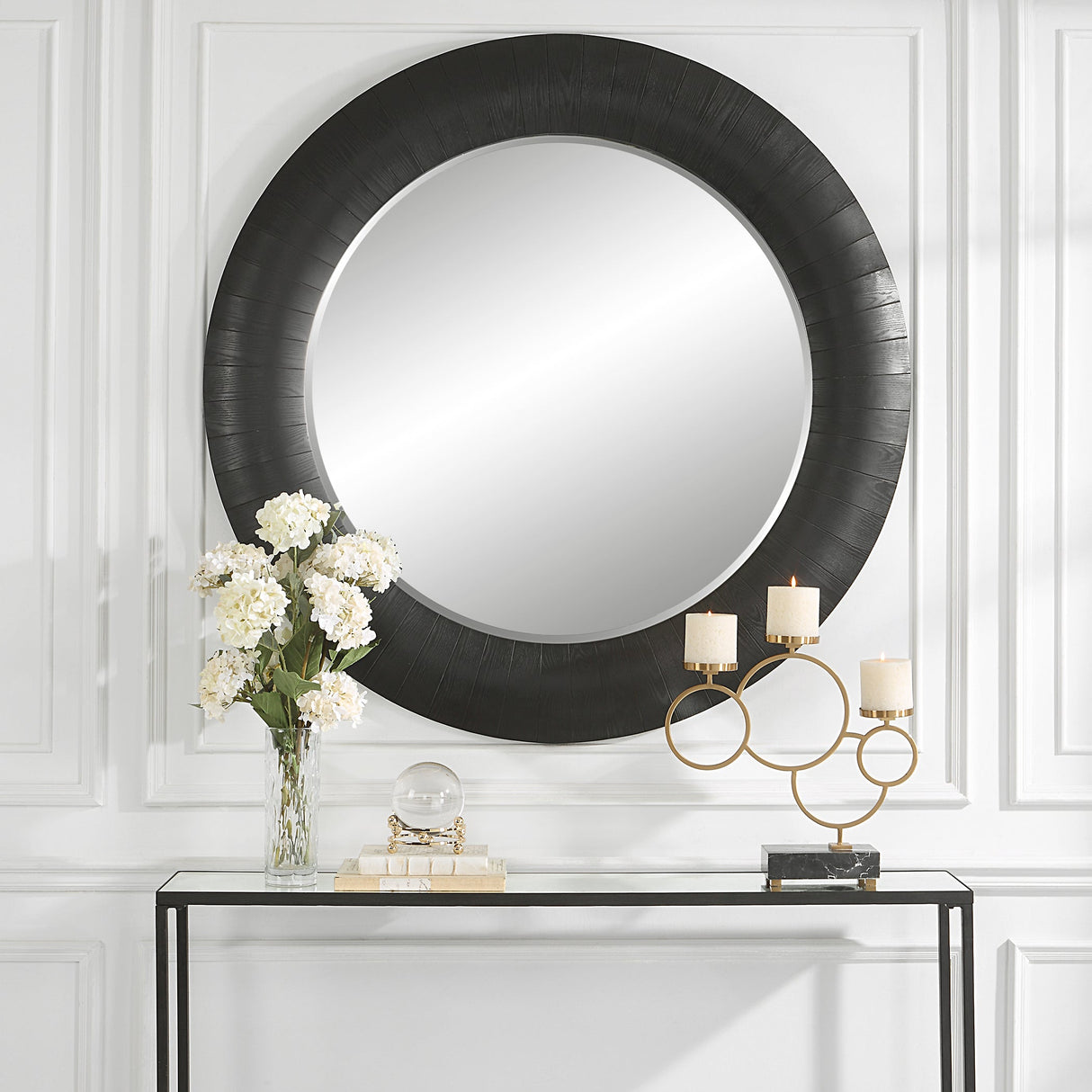 Stockade Round Mirror