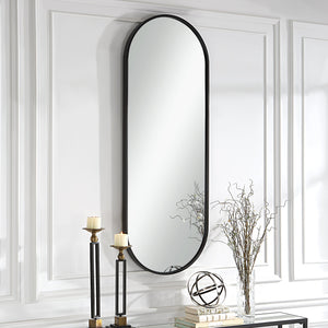 Varina Tall Mirror, Black