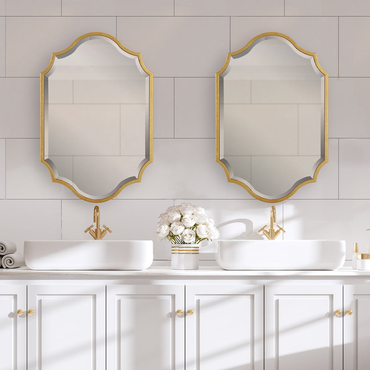 MIRROR,Gold.101cm