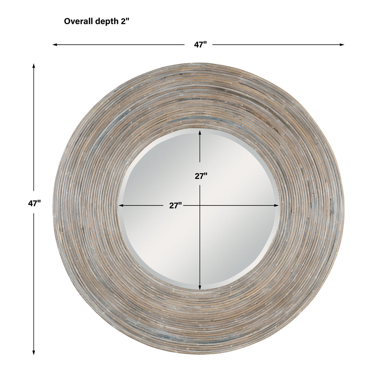 Vortex Round Mirror