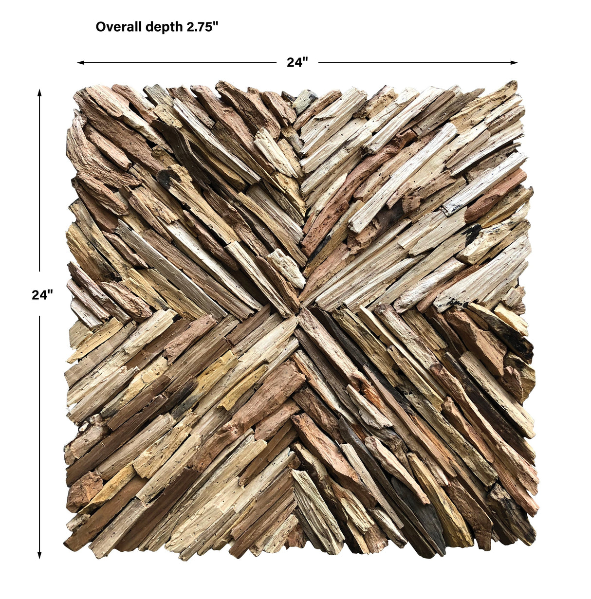 Outland Drift Wood Wall Decor