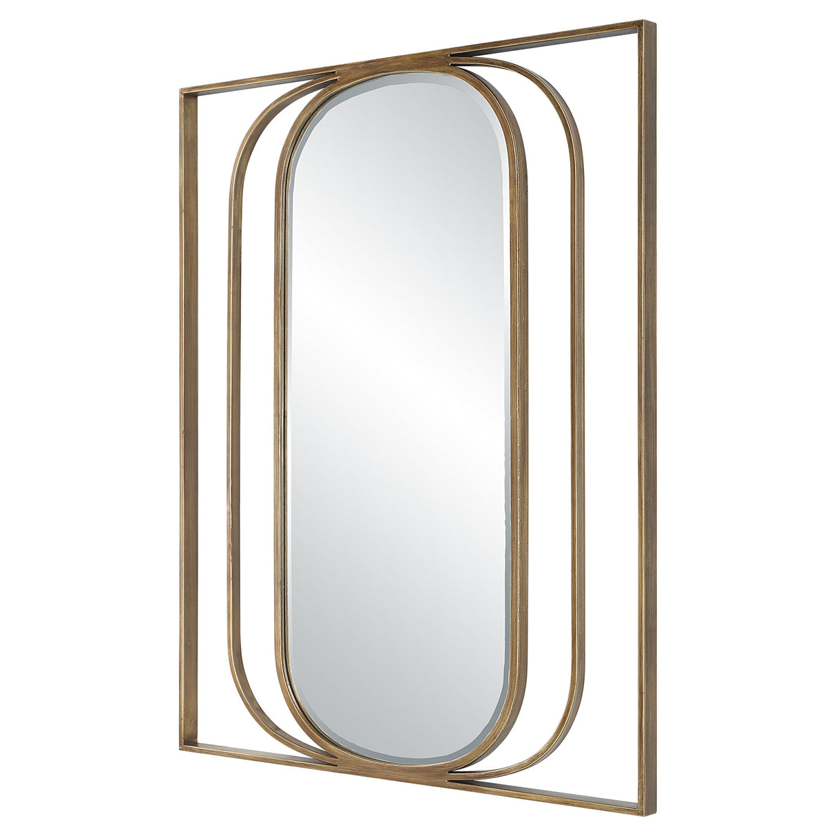 Uttermost Replicate Contemporary Oval Mirror