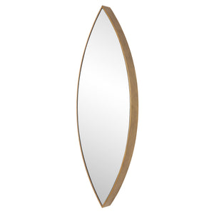 Ellipse Gold Mirror