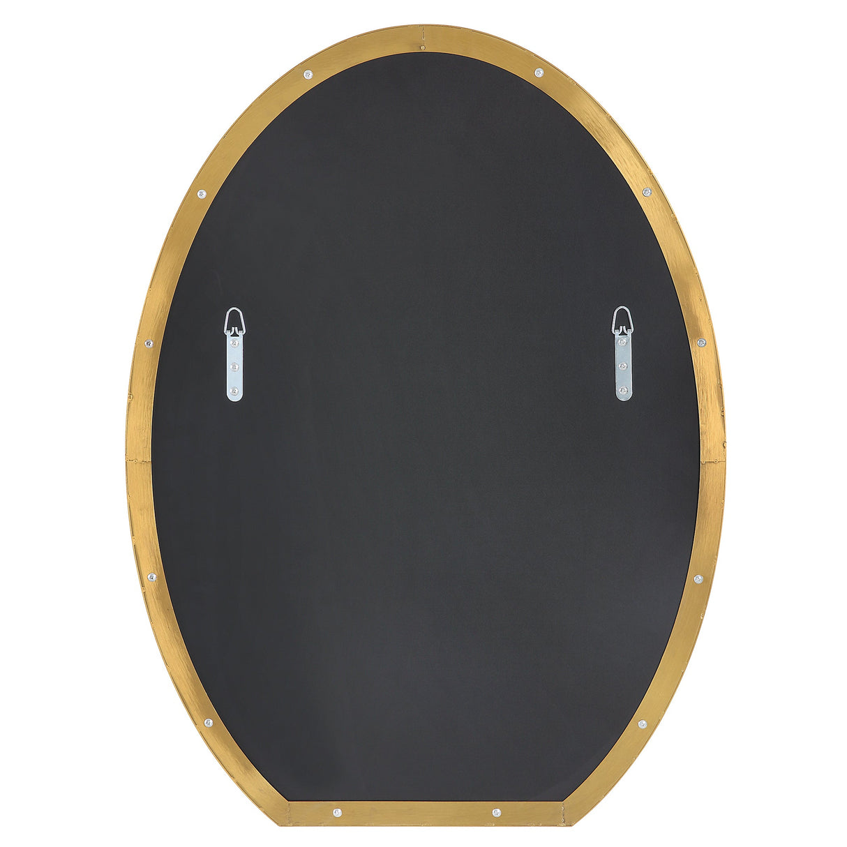 Uttermost Cabell Brass Oval Mirror