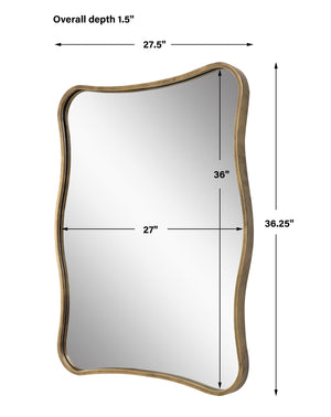 Pavia Curvy Vanity Mirror